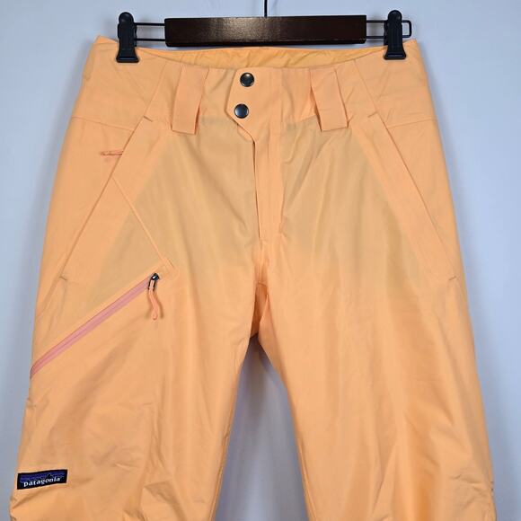 Patagonia Womens Size XS Insulated Powder Town Pants Vivid Apricot 31185 - Picture 2 of 7